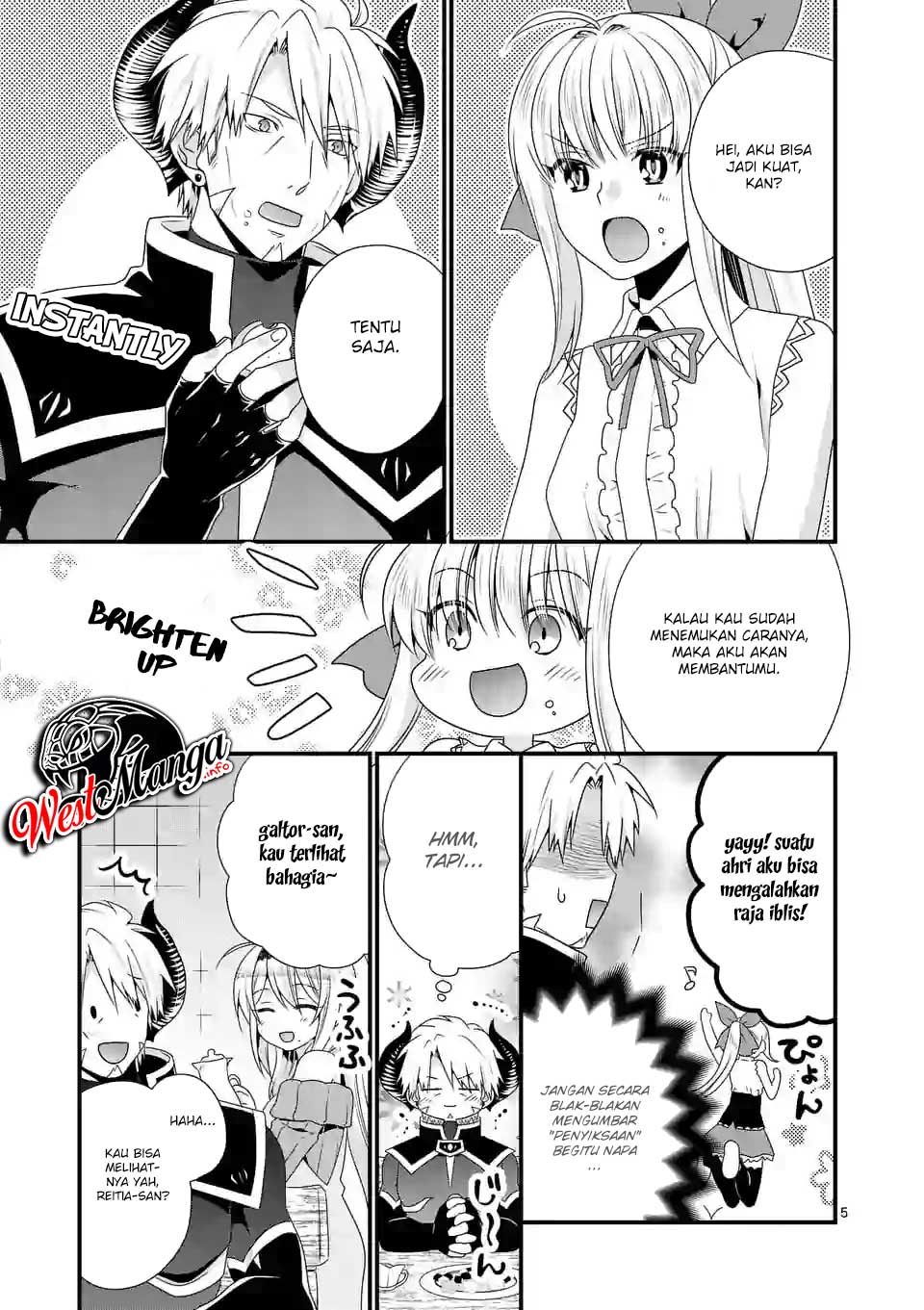 Maou Desu. Onna Yuusha no Hahaoya to Saikon Shita no de, Onna Yuusha ga Giri no Musume ni Narimashita. Chapter 19