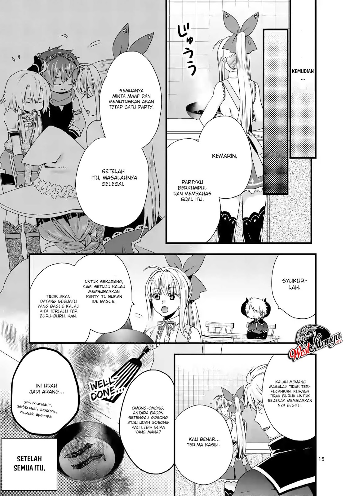 Maou Desu. Onna Yuusha no Hahaoya to Saikon Shita no de, Onna Yuusha ga Giri no Musume ni Narimashita. Chapter 21