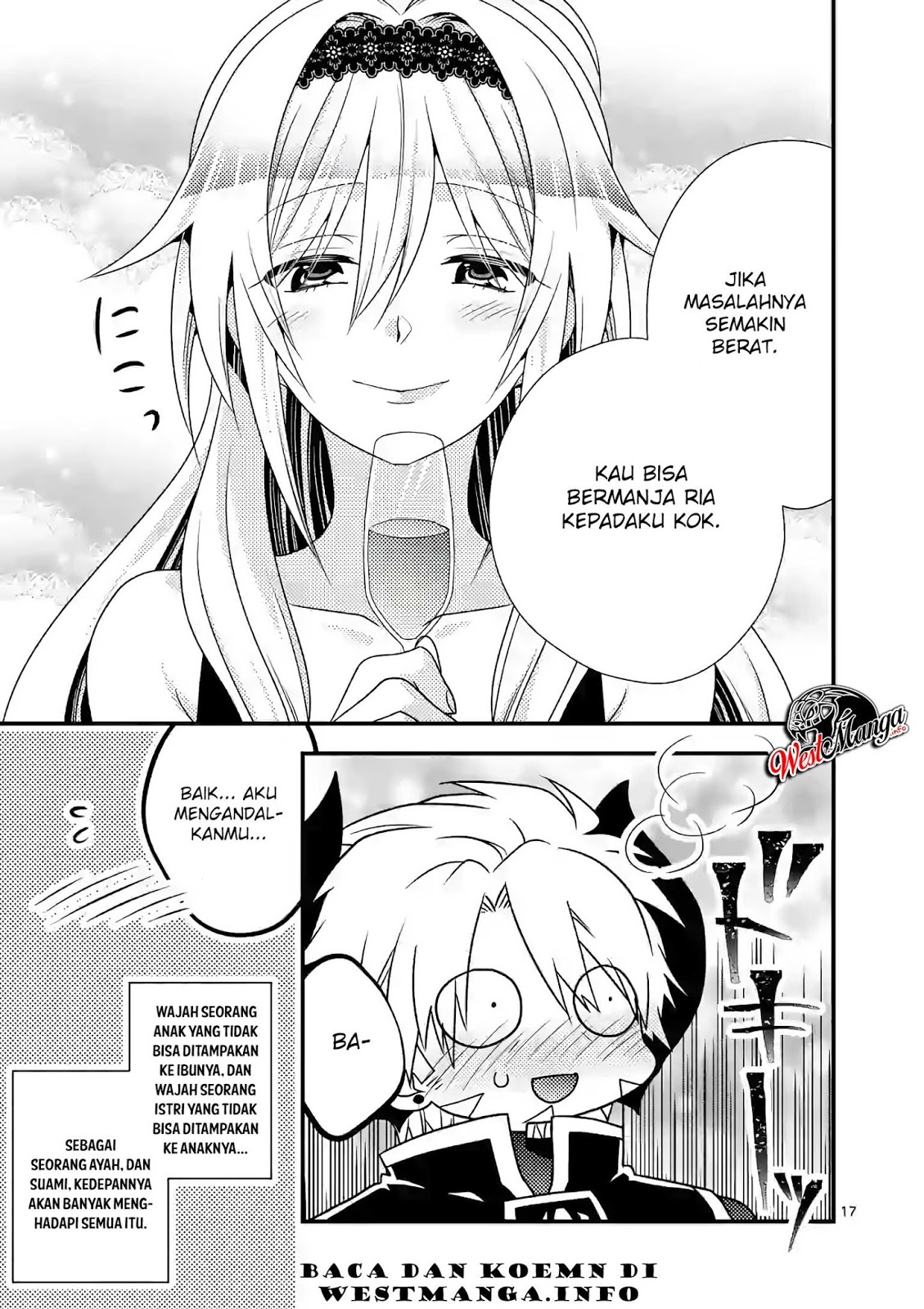 Maou Desu. Onna Yuusha no Hahaoya to Saikon Shita no de, Onna Yuusha ga Giri no Musume ni Narimashita. Chapter 21