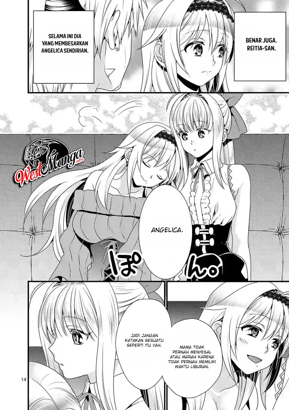 Maou Desu. Onna Yuusha no Hahaoya to Saikon Shita no de, Onna Yuusha ga Giri no Musume ni Narimashita. Chapter 22