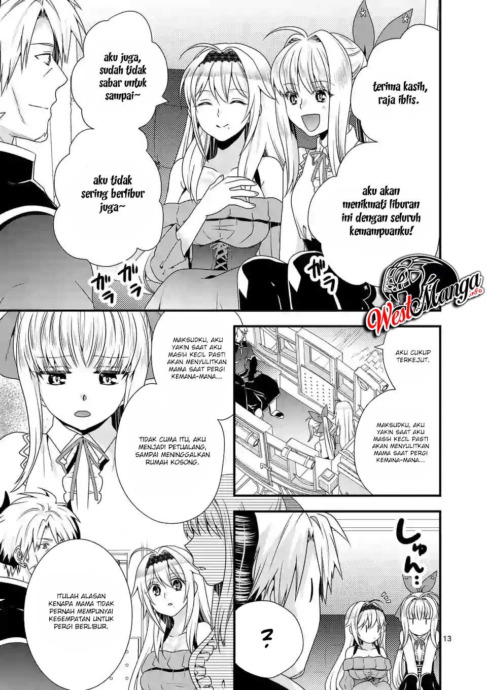 Maou Desu. Onna Yuusha no Hahaoya to Saikon Shita no de, Onna Yuusha ga Giri no Musume ni Narimashita. Chapter 22