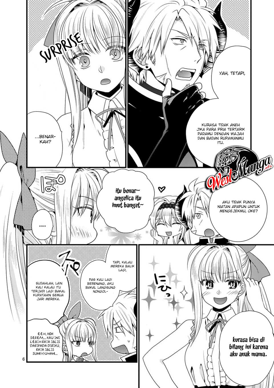 Maou Desu. Onna Yuusha no Hahaoya to Saikon Shita no de, Onna Yuusha ga Giri no Musume ni Narimashita. Chapter 24