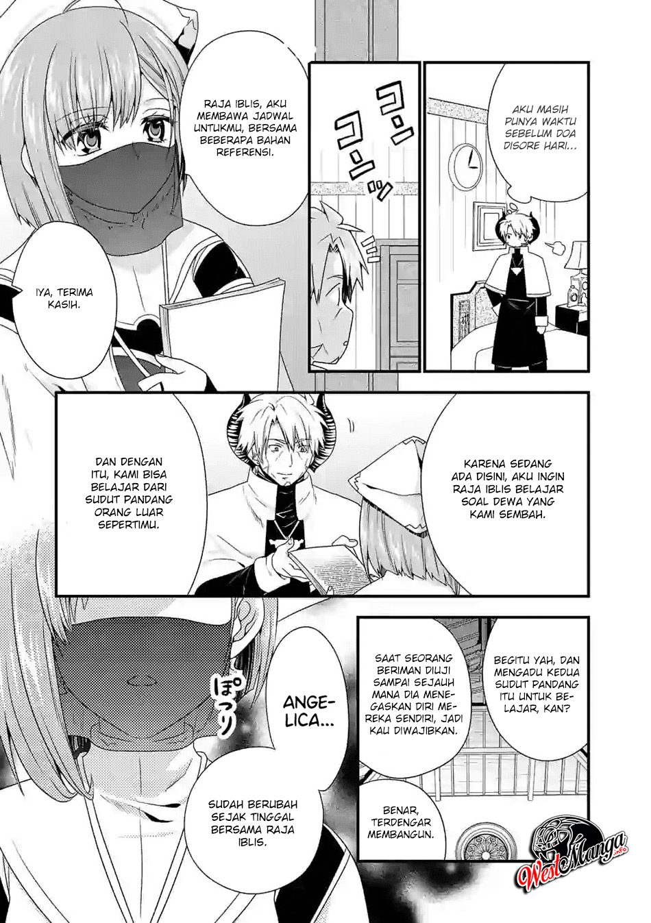 Maou Desu. Onna Yuusha no Hahaoya to Saikon Shita no de, Onna Yuusha ga Giri no Musume ni Narimashita. Chapter 32