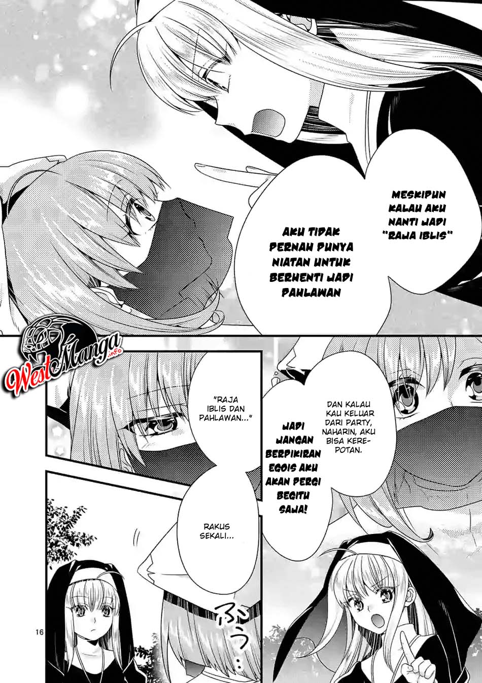 Maou Desu. Onna Yuusha no Hahaoya to Saikon Shita no de, Onna Yuusha ga Giri no Musume ni Narimashita. Chapter 33