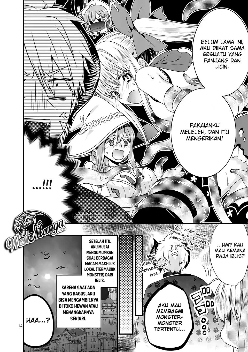 Maou Desu. Onna Yuusha no Hahaoya to Saikon Shita no de, Onna Yuusha ga Giri no Musume ni Narimashita. Chapter 34