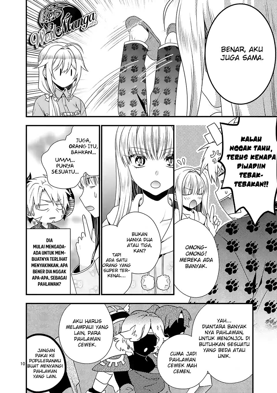 Maou Desu. Onna Yuusha no Hahaoya to Saikon Shita no de, Onna Yuusha ga Giri no Musume ni Narimashita. Chapter 34