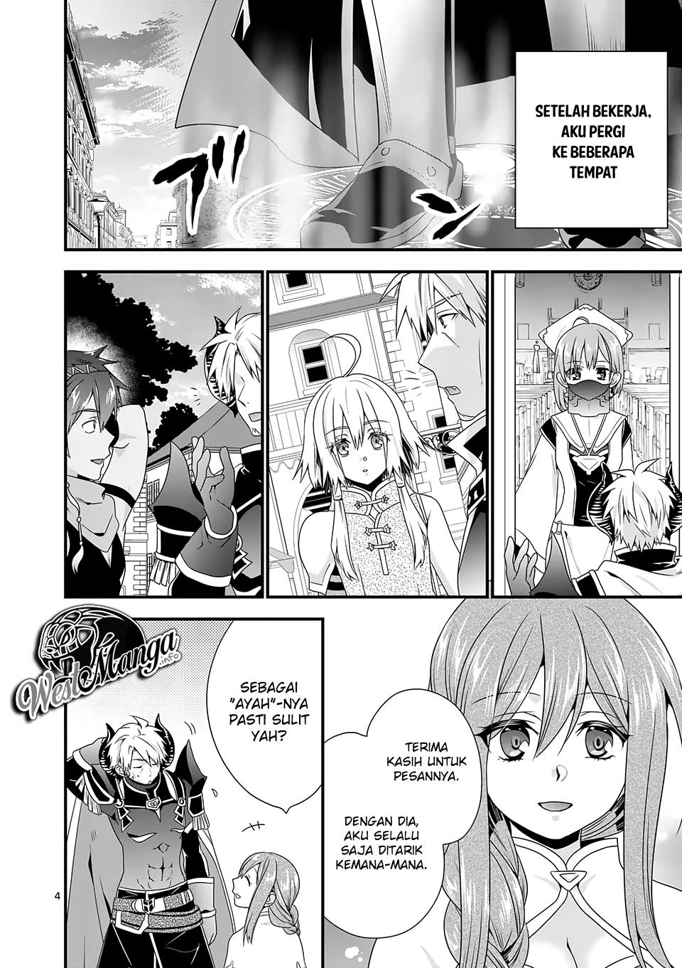 Maou Desu. Onna Yuusha no Hahaoya to Saikon Shita no de, Onna Yuusha ga Giri no Musume ni Narimashita. Chapter 37