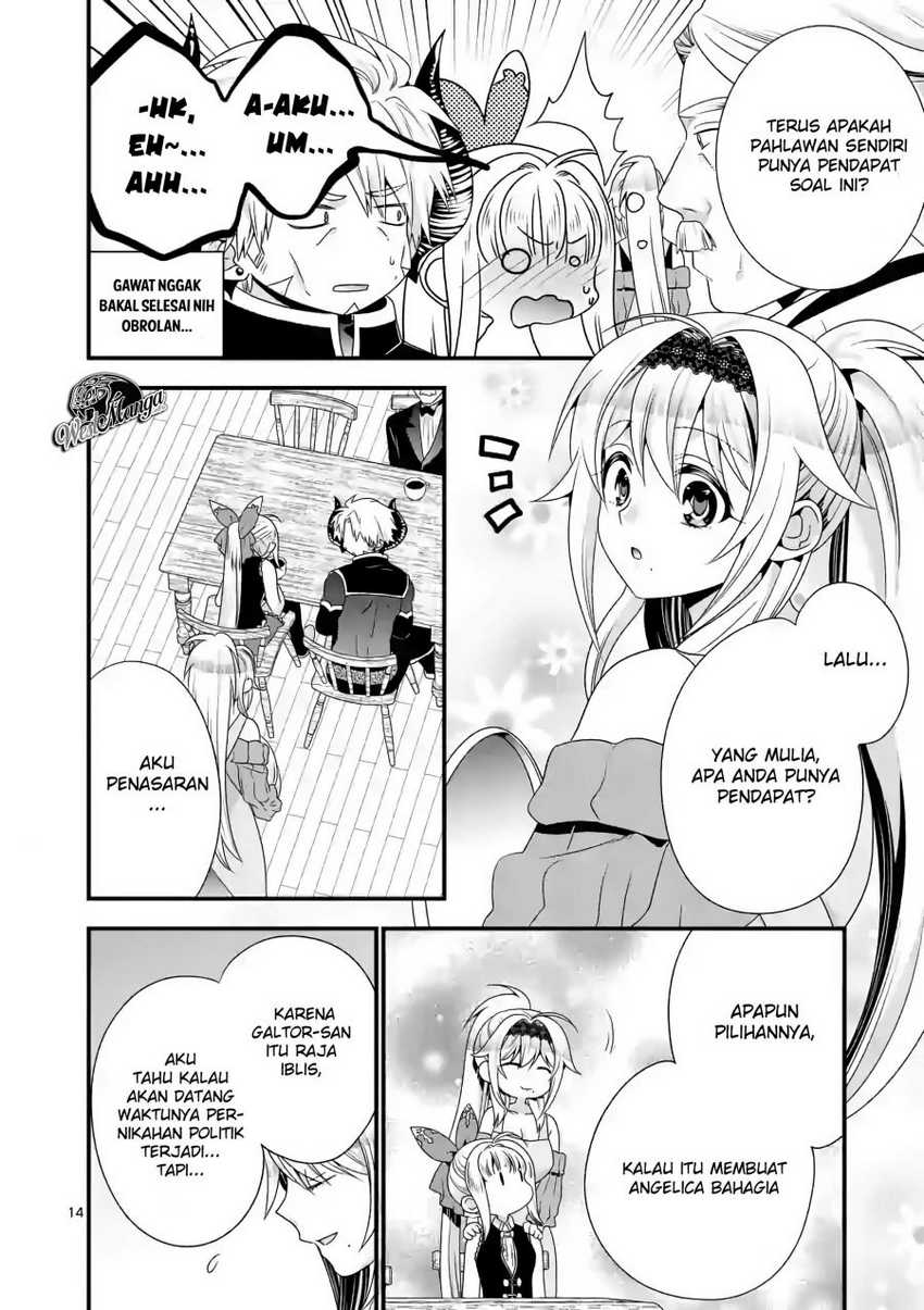 Maou Desu. Onna Yuusha no Hahaoya to Saikon Shita no de, Onna Yuusha ga Giri no Musume ni Narimashita. Chapter 38