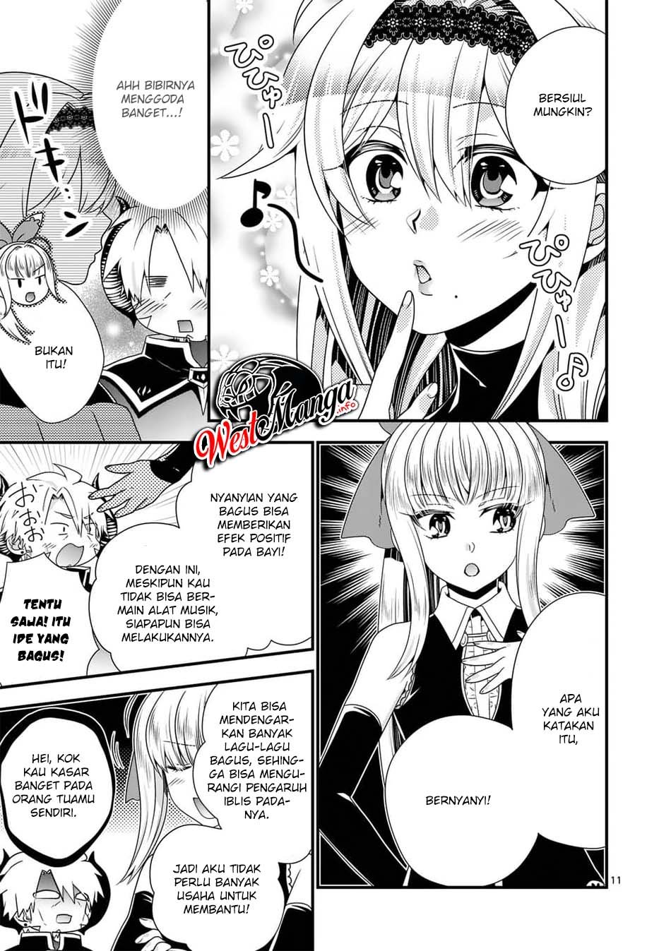 Maou Desu. Onna Yuusha no Hahaoya to Saikon Shita no de, Onna Yuusha ga Giri no Musume ni Narimashita. Chapter 42