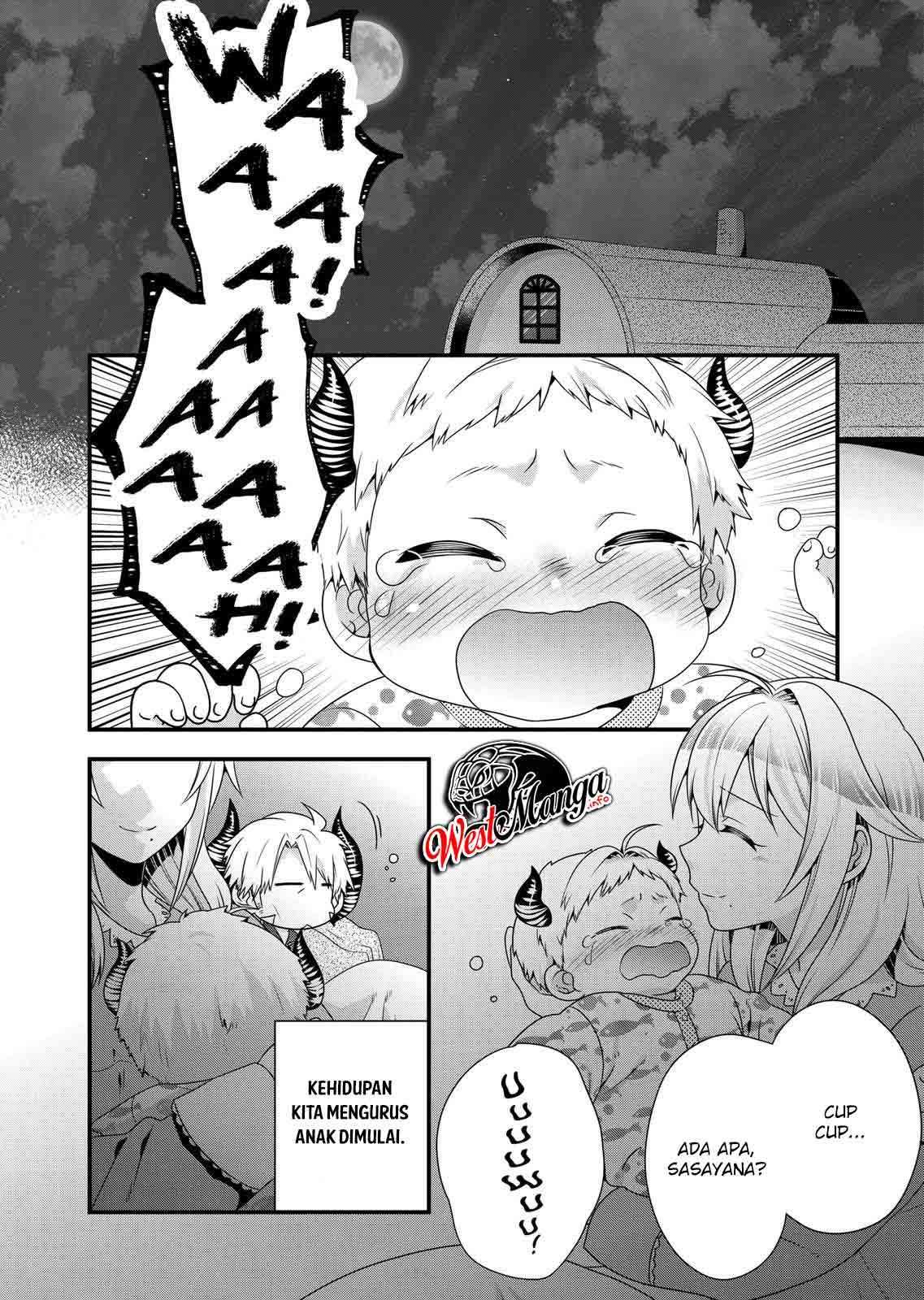 Maou Desu. Onna Yuusha no Hahaoya to Saikon Shita no de, Onna Yuusha ga Giri no Musume ni Narimashita. Chapter 50