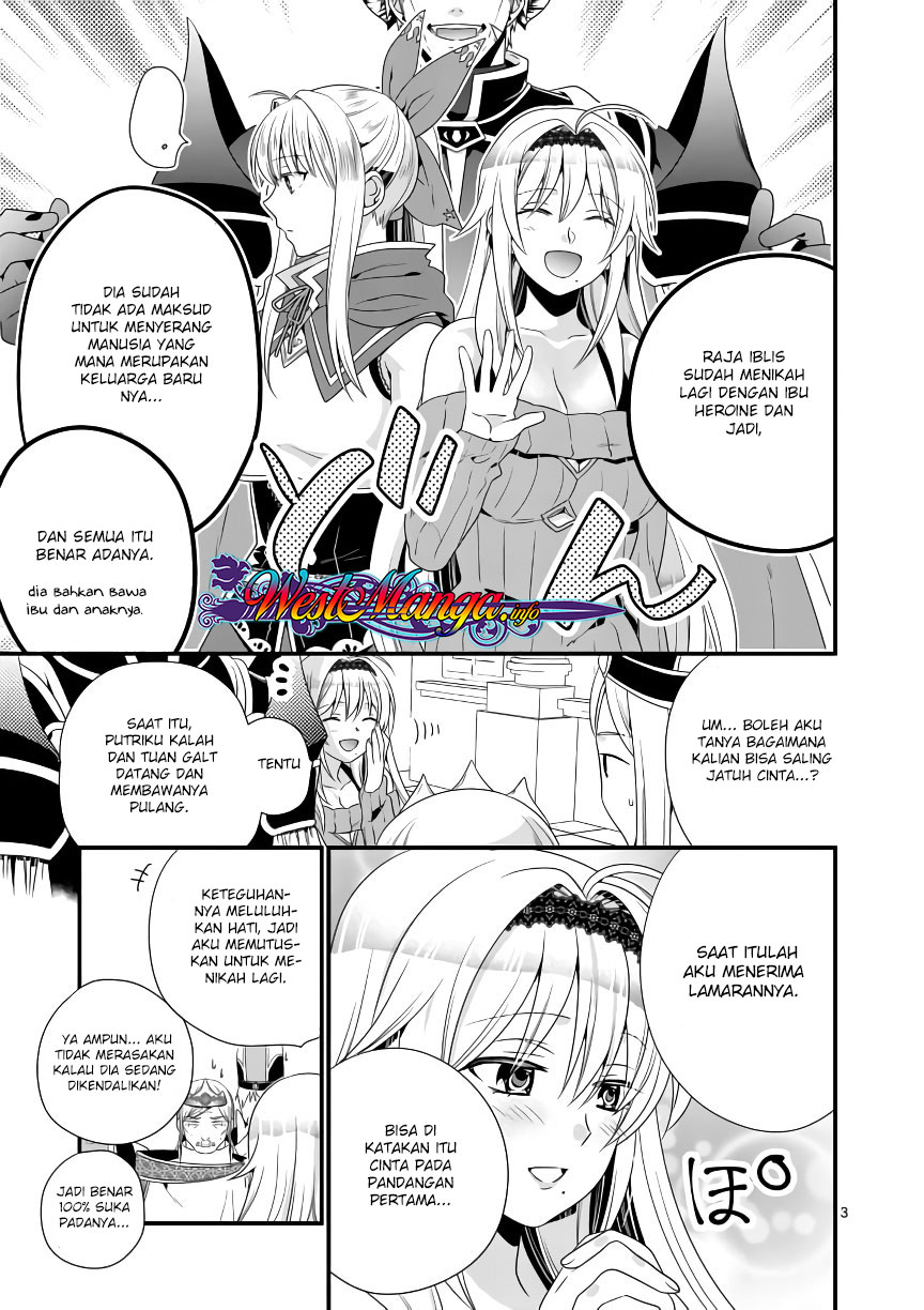 Maou Desu. Onna Yuusha no Hahaoya to Saikon Shita no de, Onna Yuusha ga Giri no Musume ni Narimashita. Chapter 6