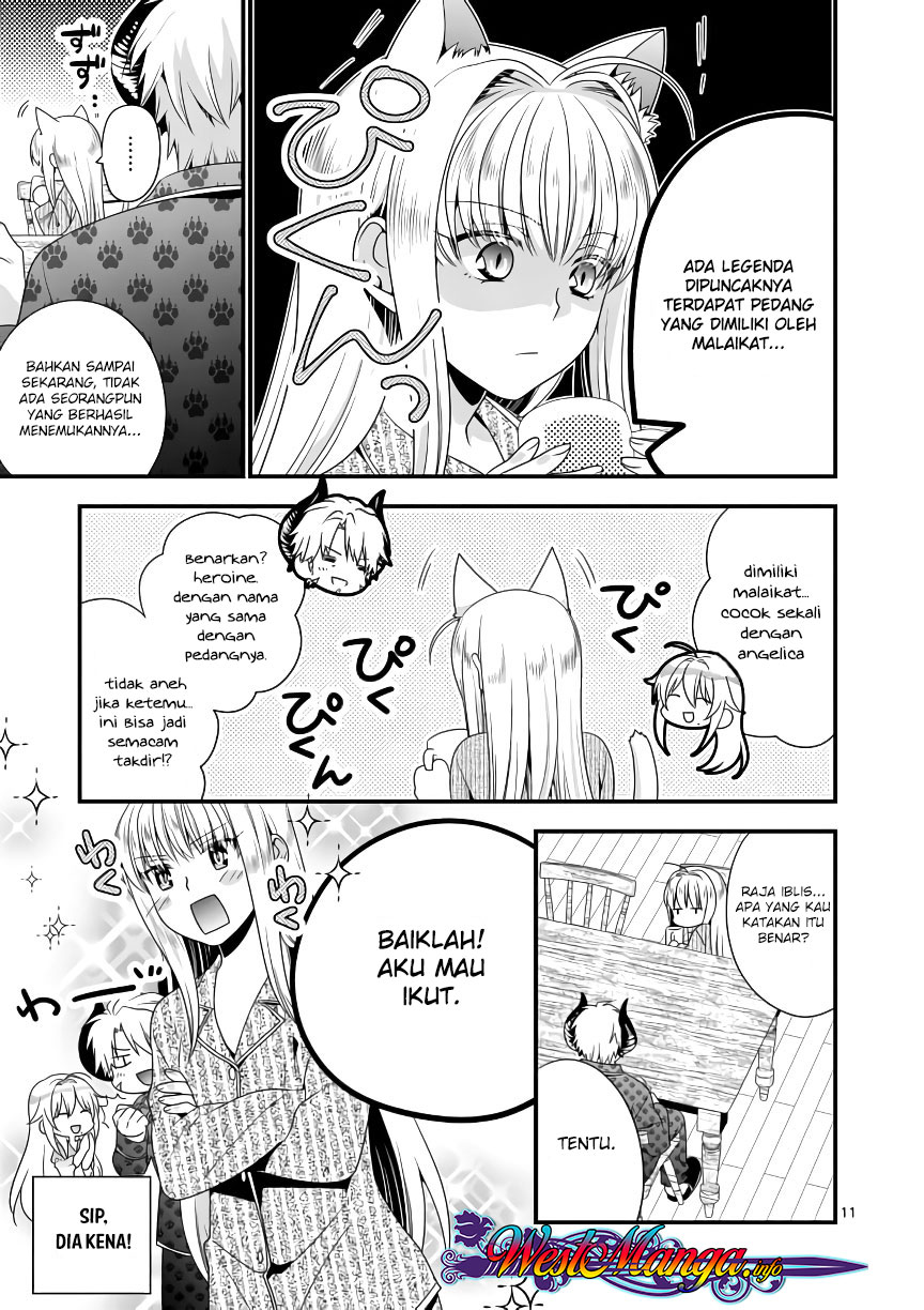 Maou Desu. Onna Yuusha no Hahaoya to Saikon Shita no de, Onna Yuusha ga Giri no Musume ni Narimashita. Chapter 6