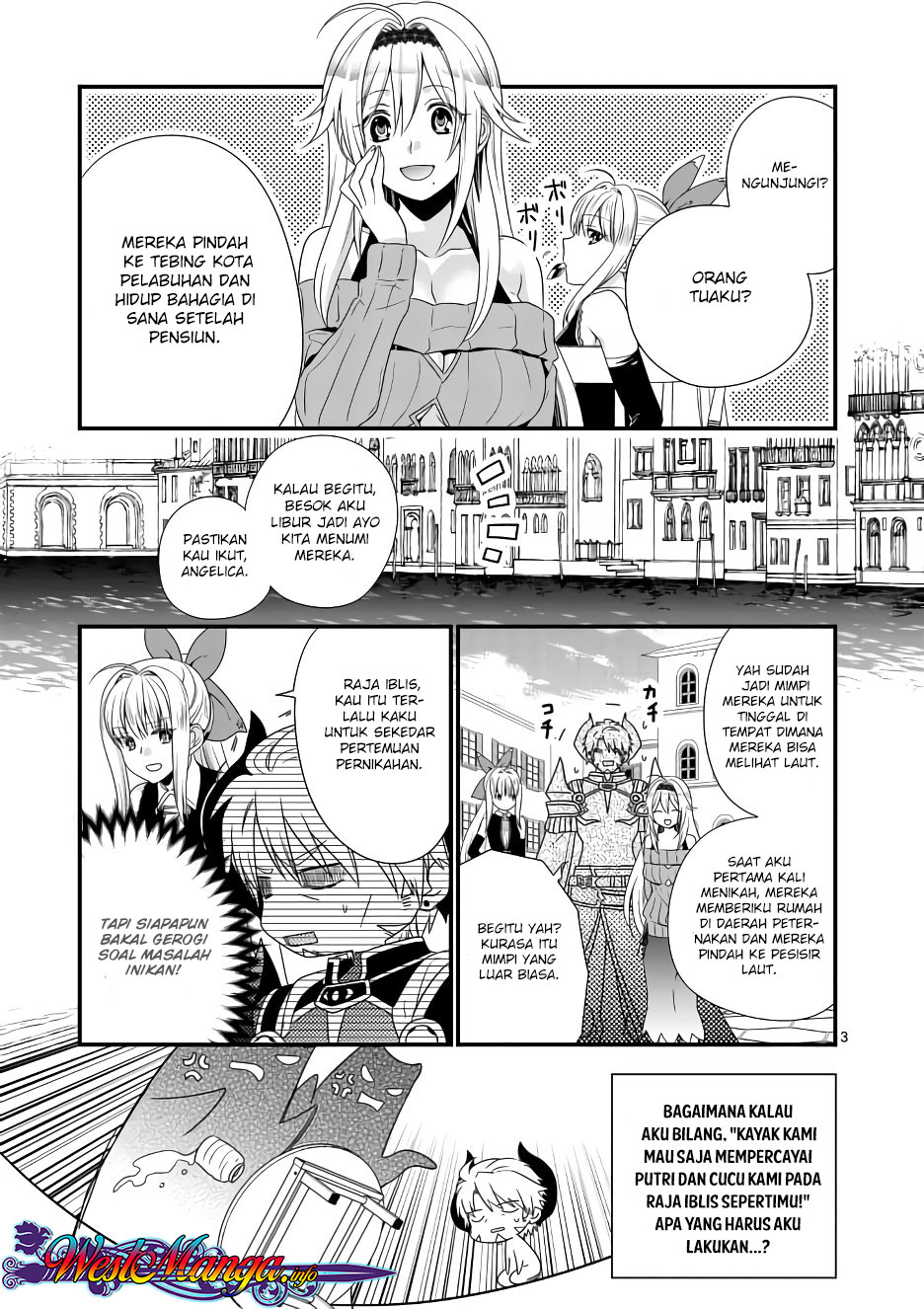 Maou Desu. Onna Yuusha no Hahaoya to Saikon Shita no de, Onna Yuusha ga Giri no Musume ni Narimashita. Chapter 8