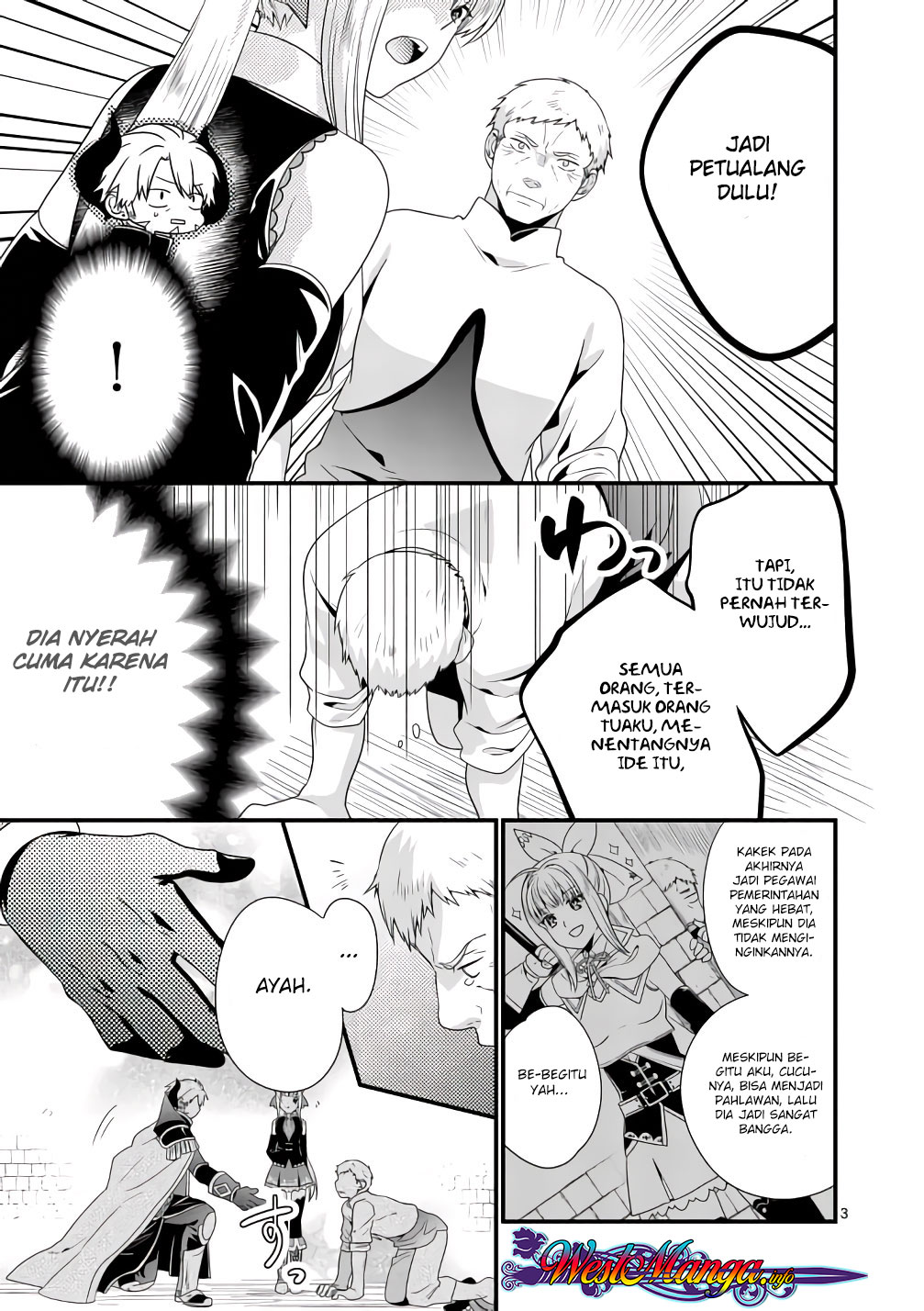 Maou Desu. Onna Yuusha no Hahaoya to Saikon Shita no de, Onna Yuusha ga Giri no Musume ni Narimashita. Chapter 9