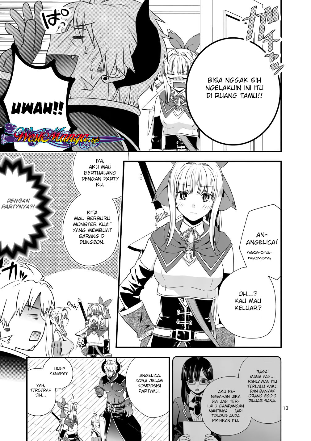 Maou Desu. Onna Yuusha no Hahaoya to Saikon Shita no de, Onna Yuusha ga Giri no Musume ni Narimashita. Chapter 9