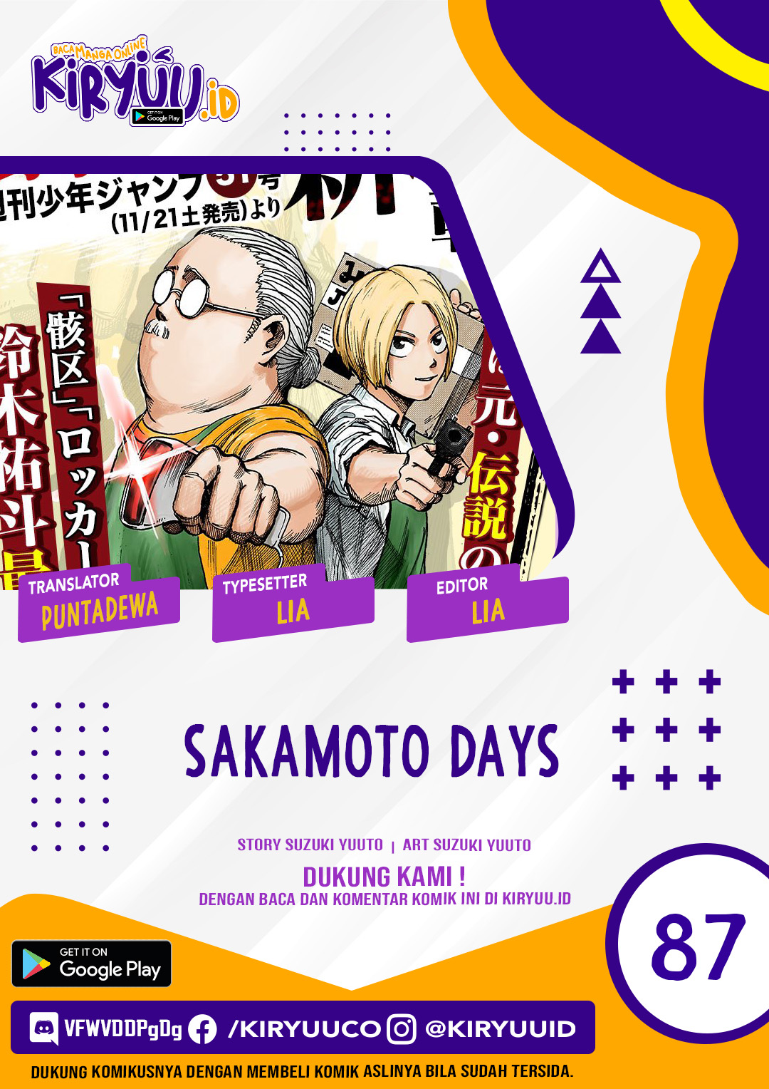 Sakamoto Days Chapter 87