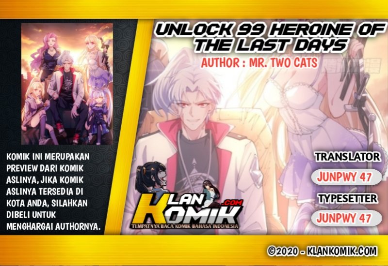 Unlock 99 Heroine Of The Last Day Chapter 1