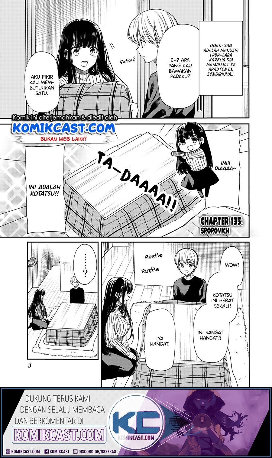 Danshi Koukousei wo Yashinaitai Onee-san no Hanashi Chapter 135