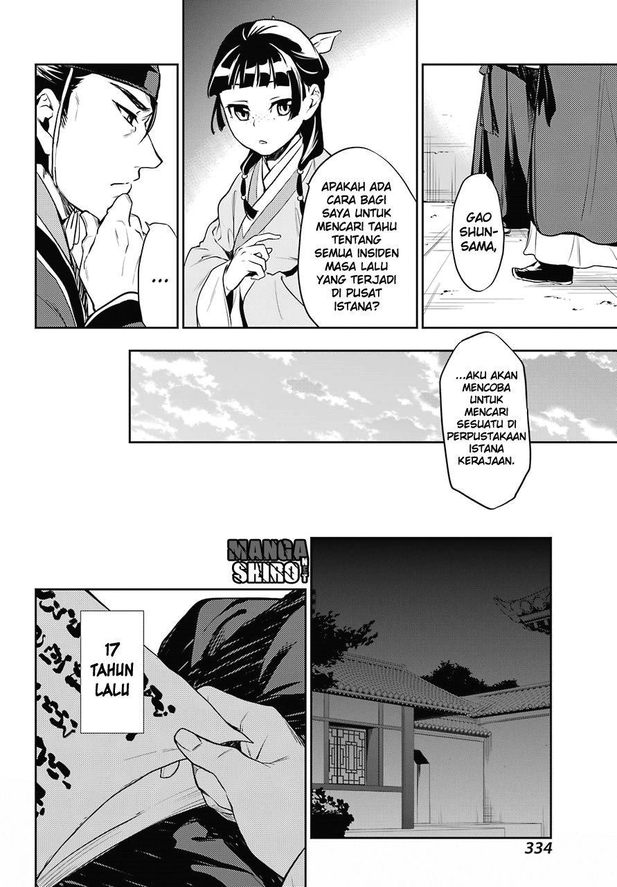 Kusuriya no Hitorigoto Chapter 16