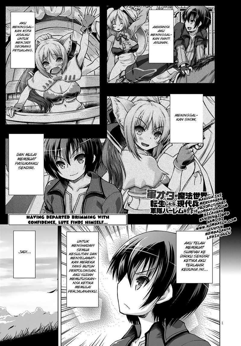 Gunota ga Mahou Sekai ni Tensei Shitara, Gendai Heiki de Guntai Harem o Tsukucchaimashita!? Chapter 11