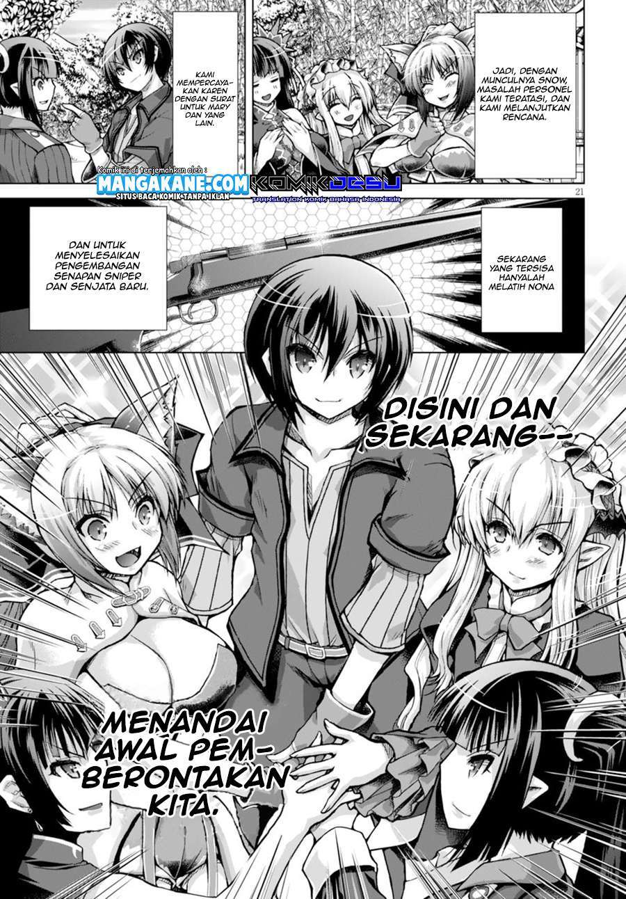 Gunota ga Mahou Sekai ni Tensei Shitara, Gendai Heiki de Guntai Harem o Tsukucchaimashita!? Chapter 21