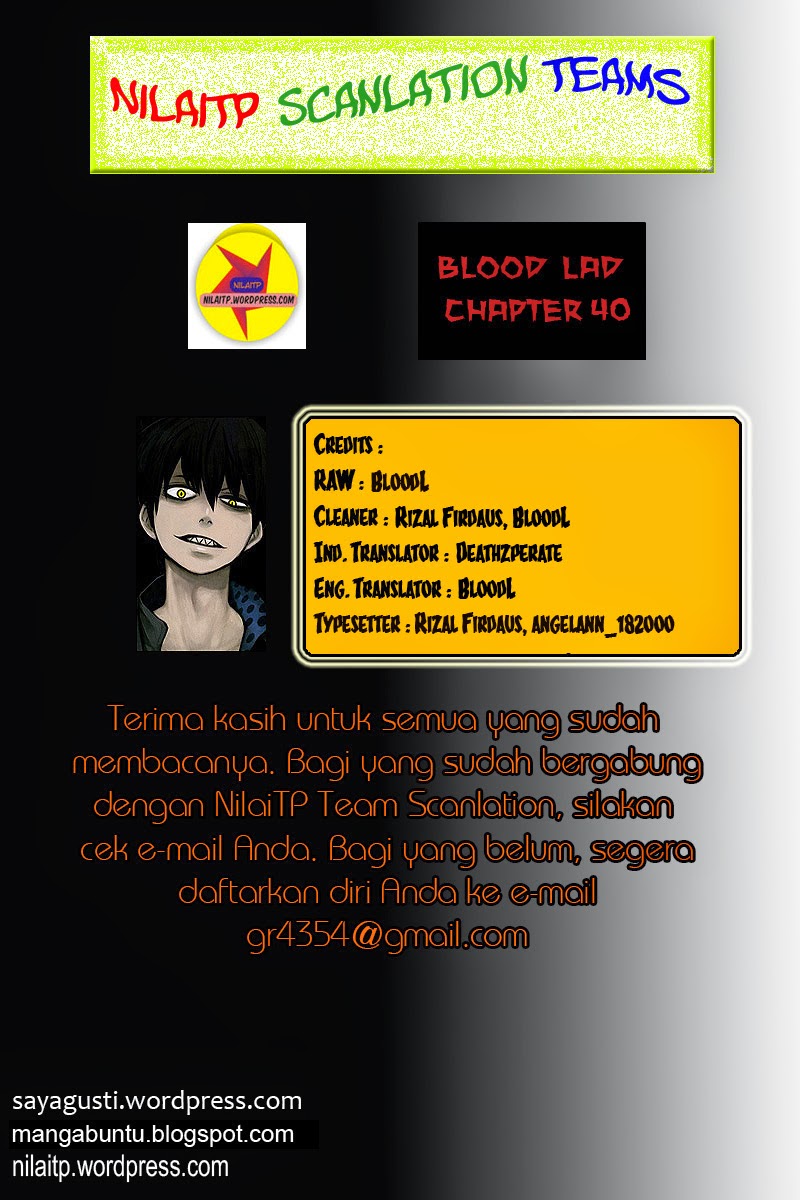 Blood Lad Chapter 40