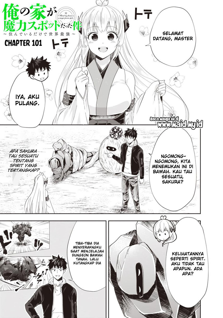 Ore no Ie ga Maryoku Spot datta Ken: Sundeiru dake de Sekai Saikyou Chapter 101