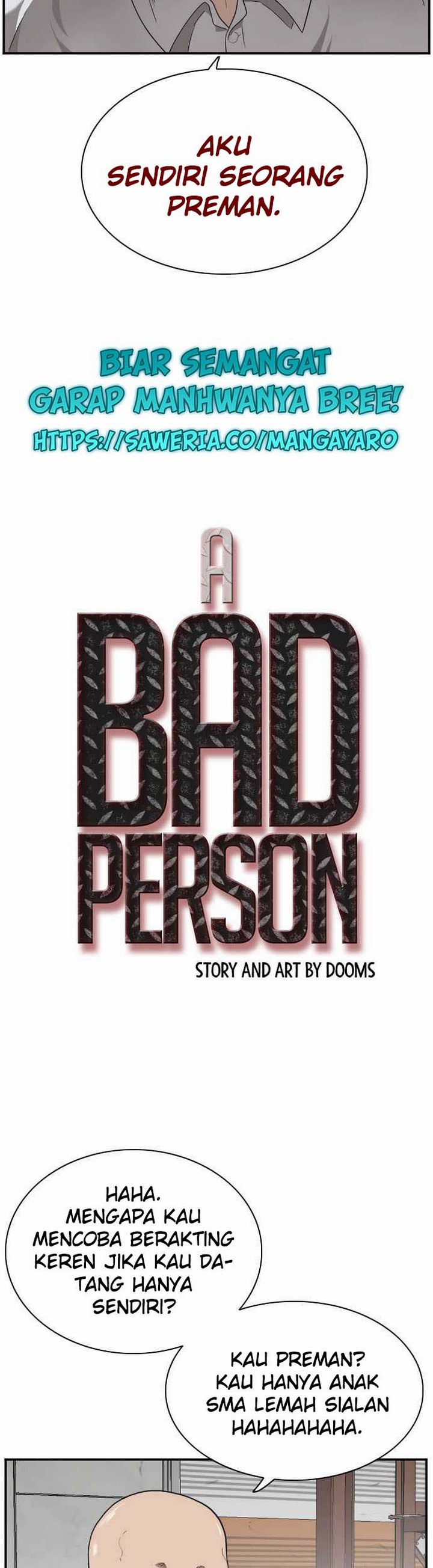 A Bad Person Chapter 33