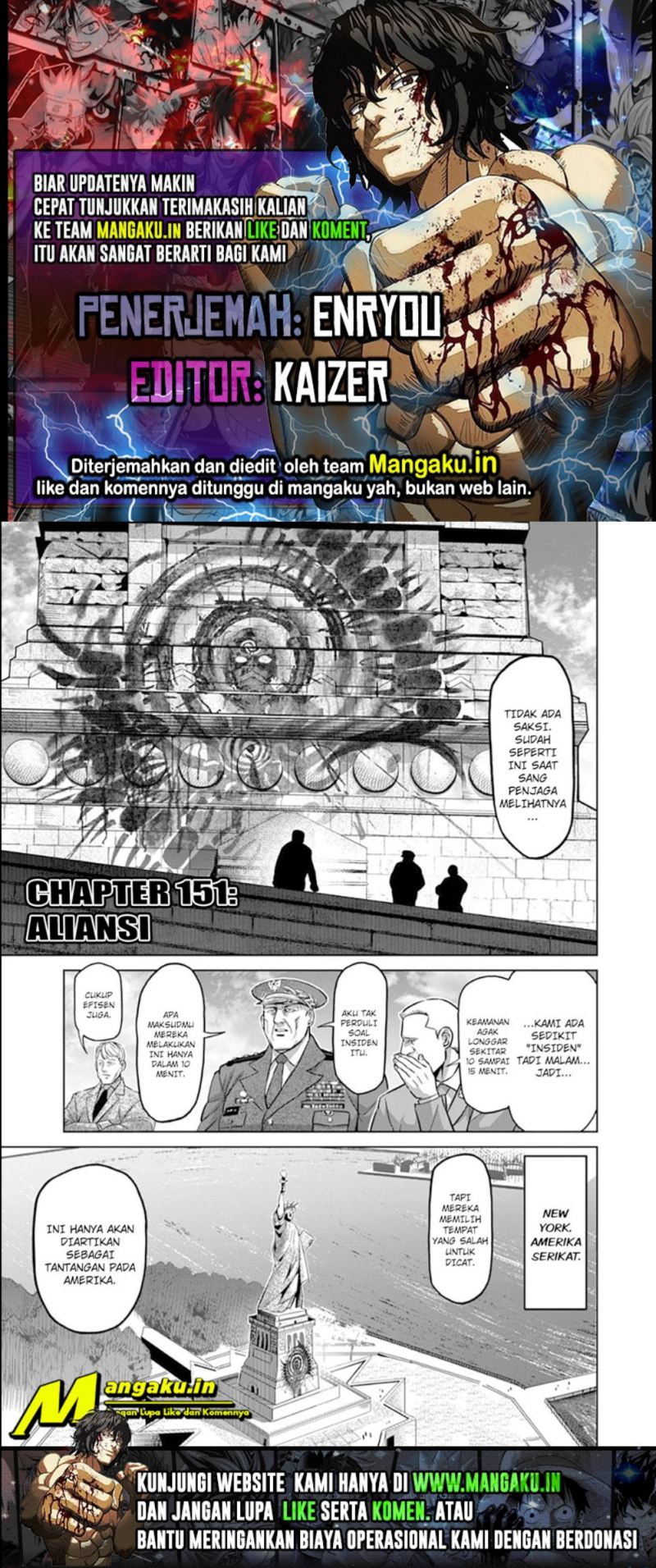 Kengan Omega Chapter 151