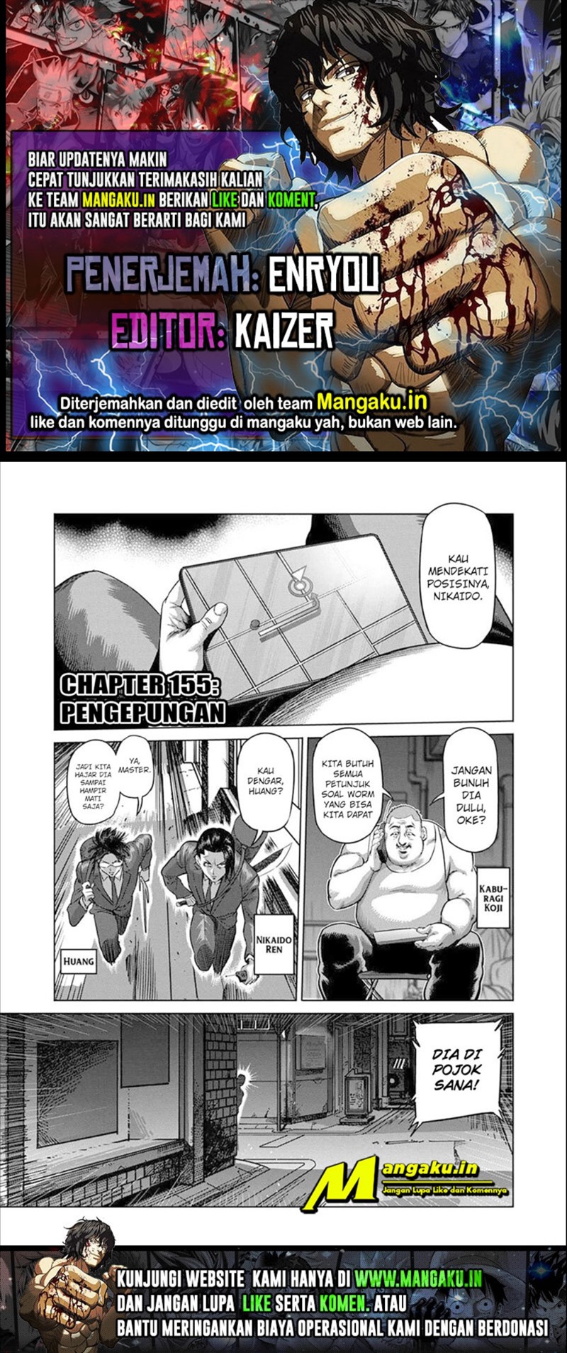 Kengan Omega Chapter 155