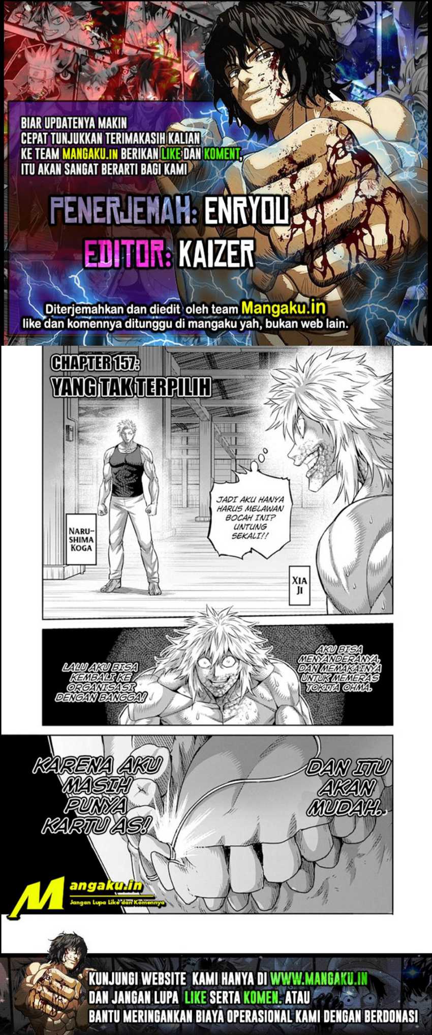 Kengan Omega Chapter 157