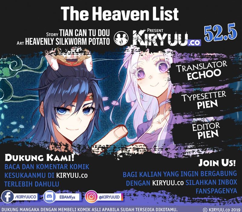 The Heaven’s List Chapter 53