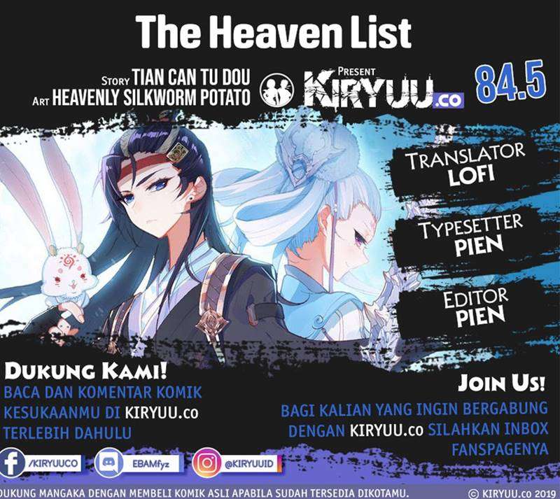 The Heaven’s List Chapter 85