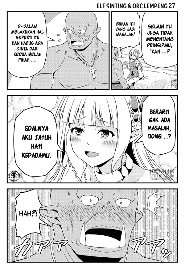 Hentai Elf to Majime Orc Chapter 4