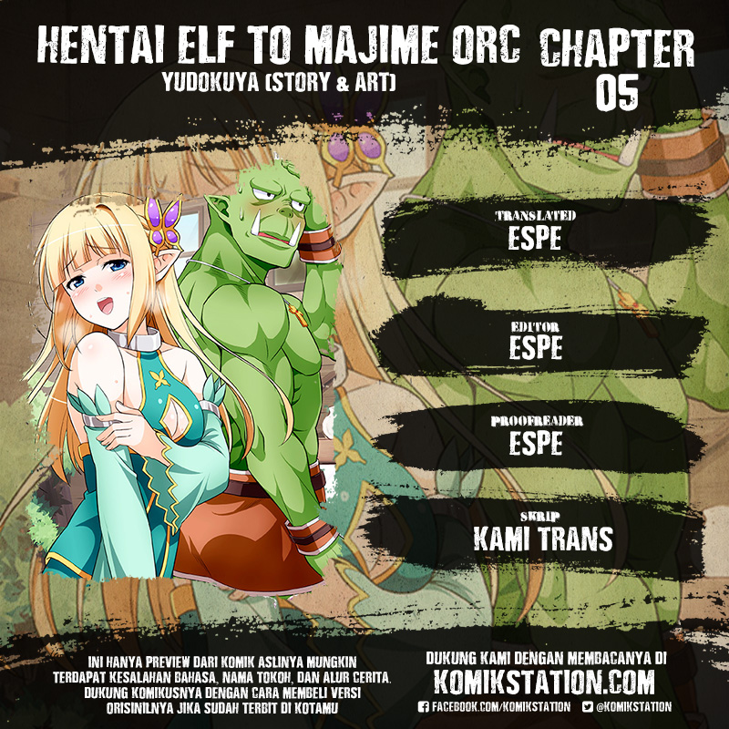 Hentai Elf to Majime Orc Chapter 5