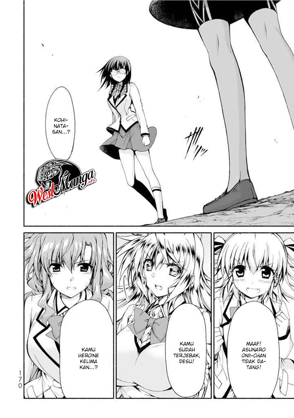 Renai Harem Game Shuuryou no Oshirase ga Kuru Koro ni Chapter 4