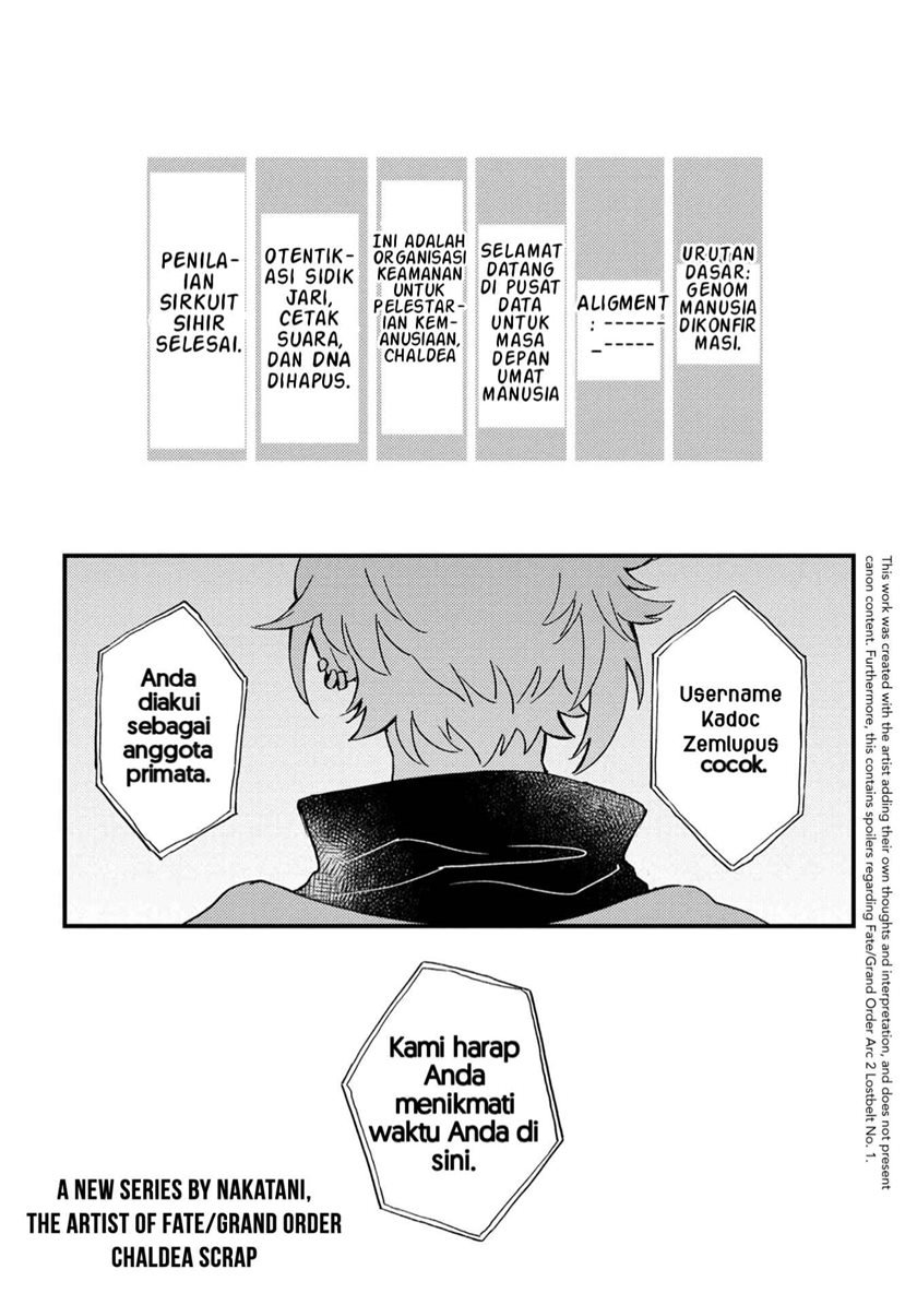 Fate/Grand Order: from Lostbelt Chapter 1