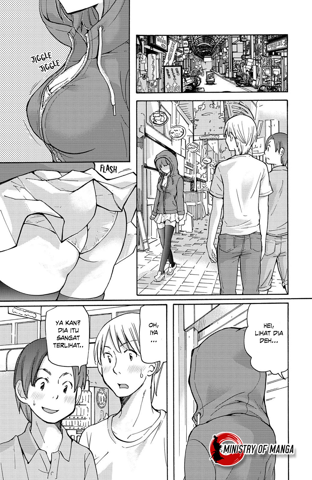 Saki-chan wa Konya mo Peko Peko Chapter 1