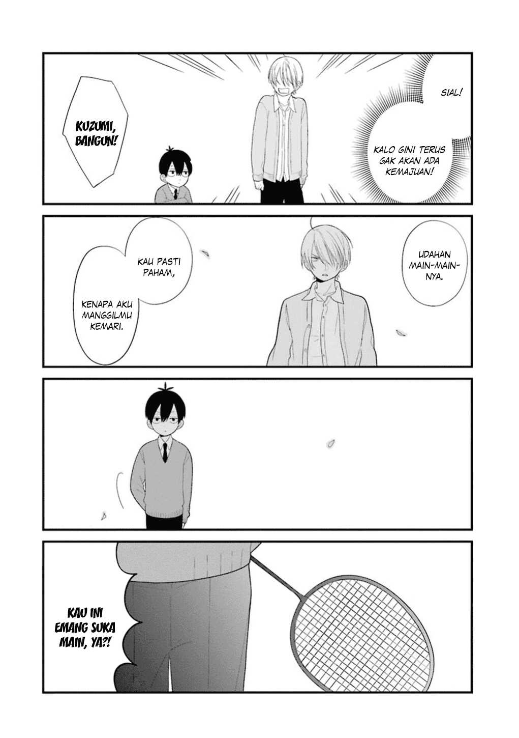 Kuzumi-kun, Kuuki Yometemasu ka? Chapter 17