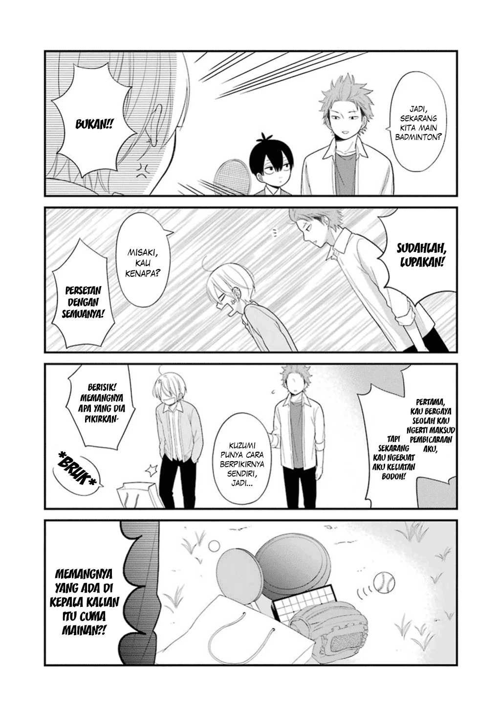 Kuzumi-kun, Kuuki Yometemasu ka? Chapter 17