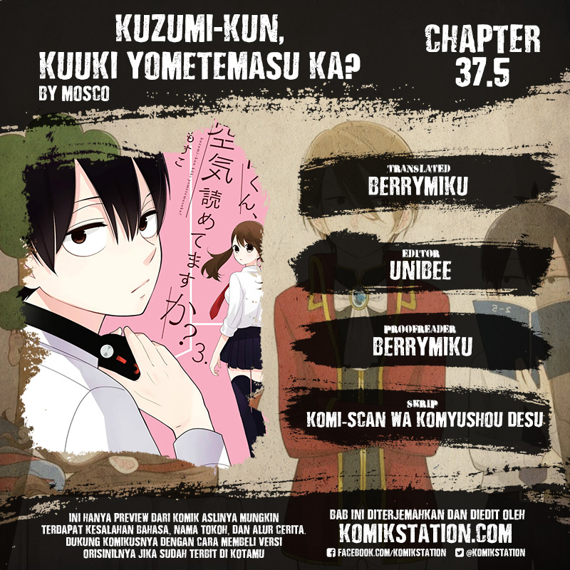 Kuzumi-kun, Kuuki Yometemasu ka? Chapter 38