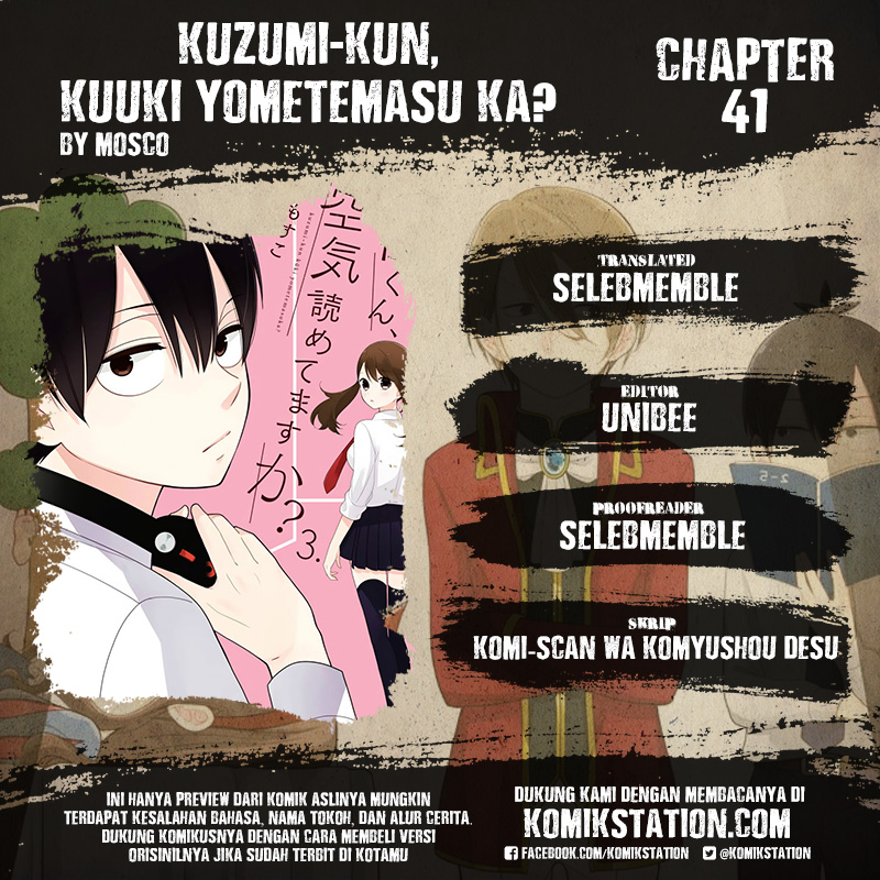 Kuzumi-kun, Kuuki Yometemasu ka? Chapter 41