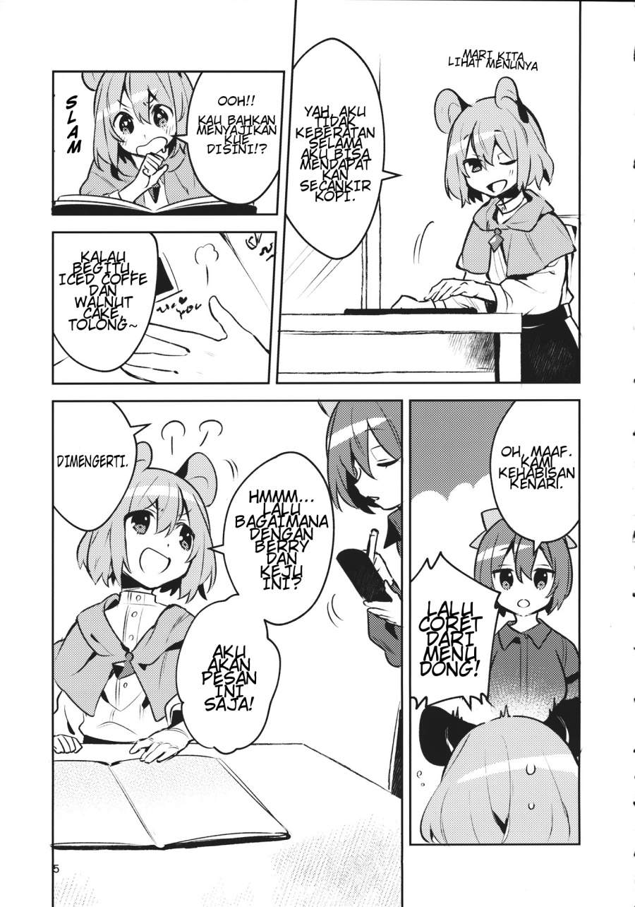 Touhou – Nazrin and the Red-Color Cafe (Doujinshi) Chapter 0