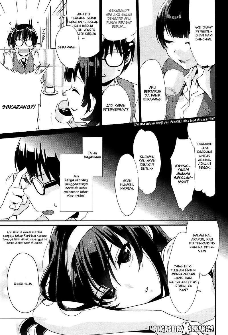 Saenai Kanojo no Sodatekata – Koisuru Metronome Chapter 1