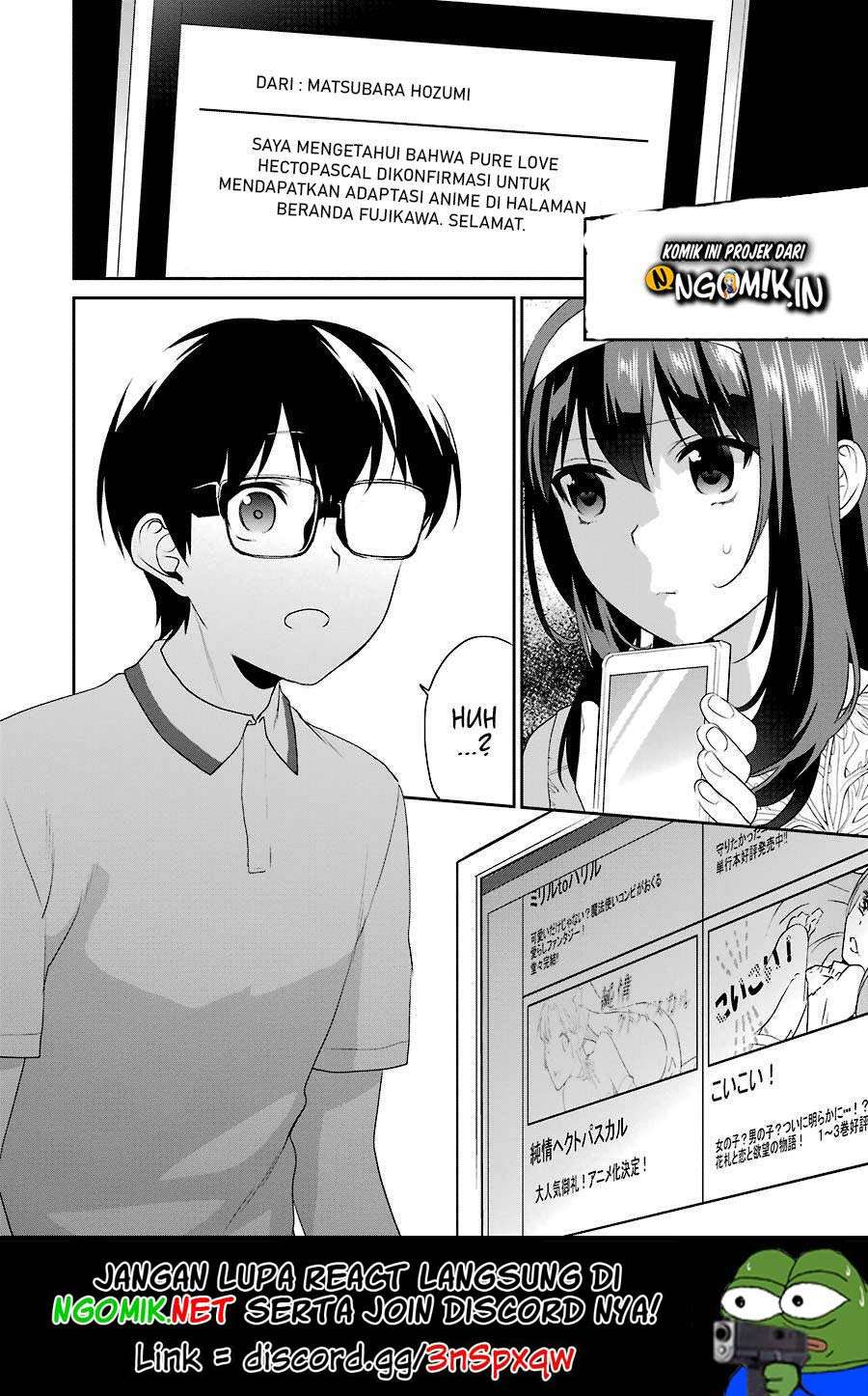 Saenai Kanojo no Sodatekata – Koisuru Metronome Chapter 33