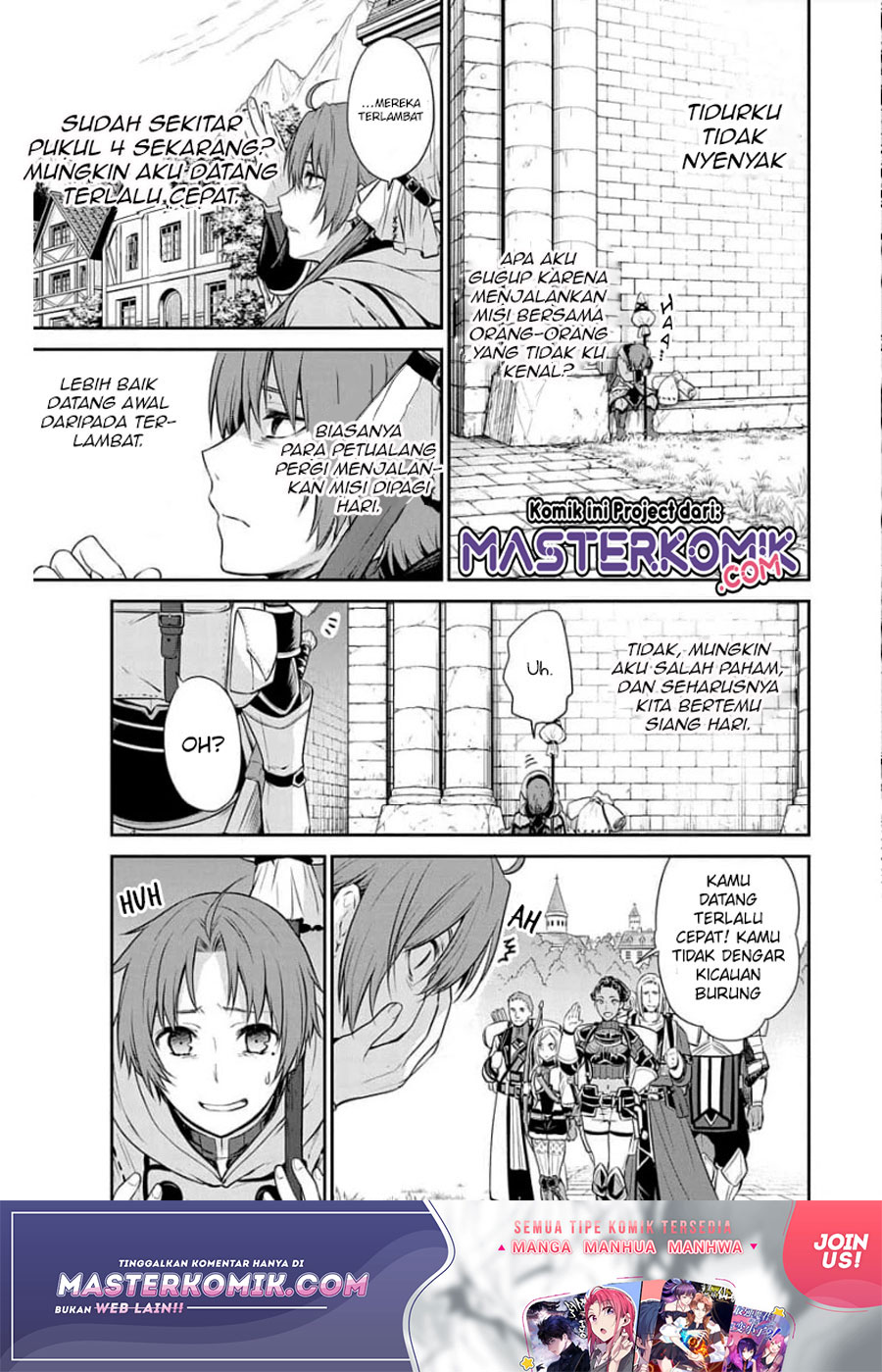 Mushoku Tensei – Depressed Magician Arc Chapter 3