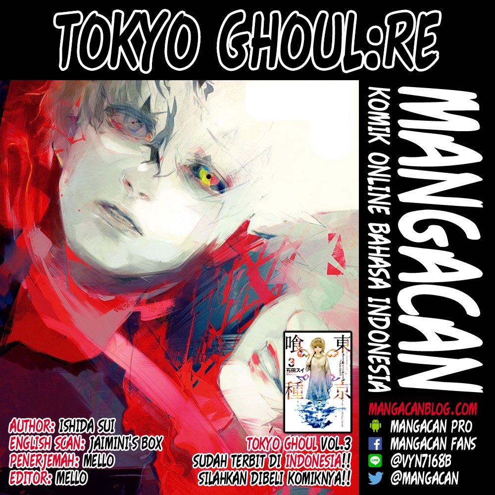 Tokyo Ghoul:re Chapter 109