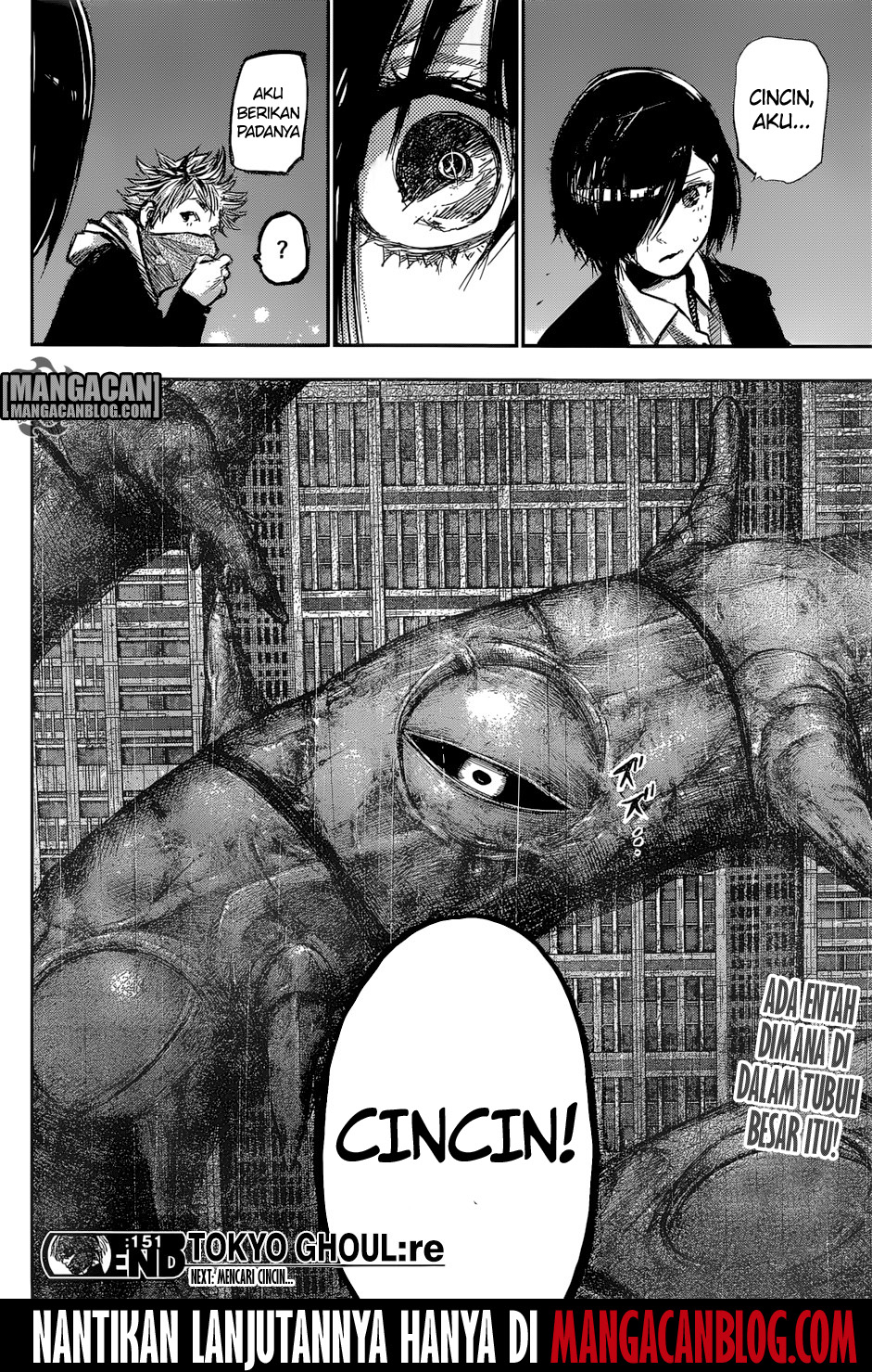 Tokyo Ghoul:re Chapter 151