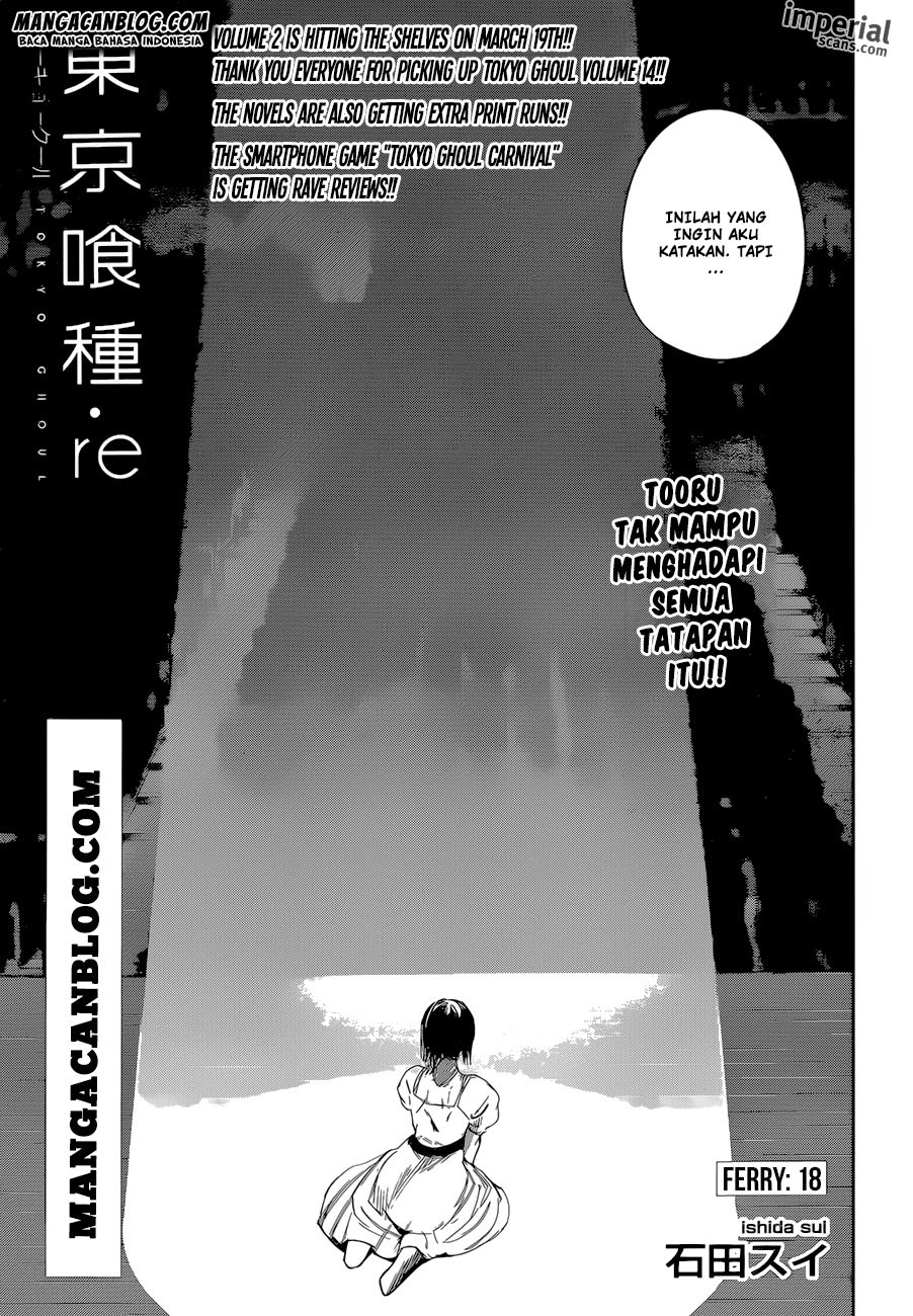 Tokyo Ghoul:re Chapter 18