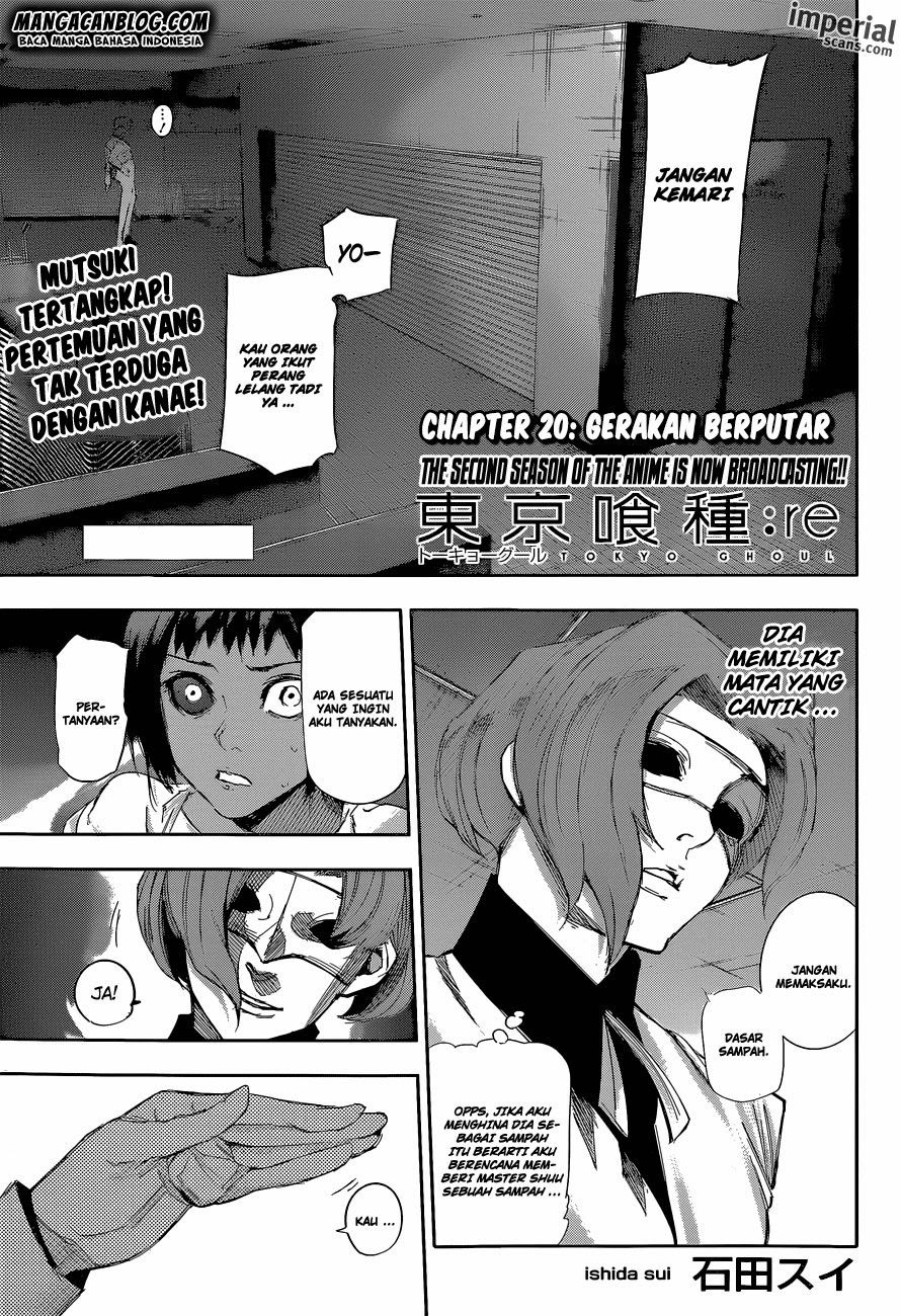 Tokyo Ghoul:re Chapter 20